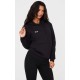 PRETTYLITTLETHING Logo Black Badge Detail Oversized Fit Hoodie PRETTYLITTLETHING Logo Black Badge Detail Oversized Fit Hoodie