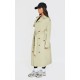 Petite Olive Oversized Trench Coat Petite Olive Oversized Trench Coat
