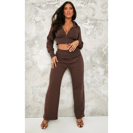 Shape Chocolate Fitted Cropped Hoodie Shape Chocolate Fitted Cropped Hoodie