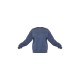 PRETTYLITTLETHING Petrol Blue Athletics Club Embossed Oversized Boxy Sweatshirt PRETTYLITTLETHING Petrol Blue Athletics Club Embossed Oversized Boxy Sweatshirt