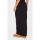 Black Foldover Cotton Maxi Skirt Black Foldover Cotton Maxi Skirt