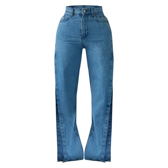 Shape Vintage Wash Extreme Split Detail Jeans Shape Vintage Wash Extreme Split Detail Jeans