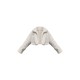 Cream Buckle Collar Borg Aviator Jacket Cream Buckle Collar Borg Aviator Jacket